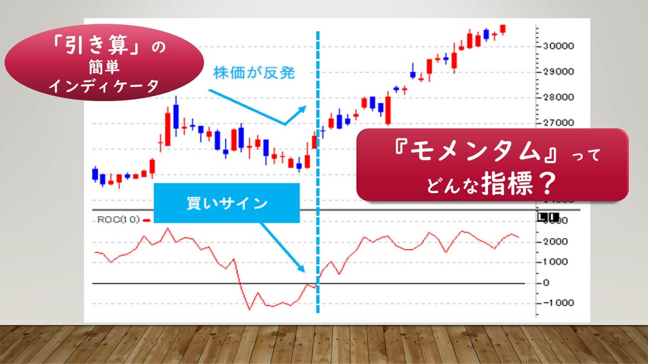 株価トレンドと売買サインが分る“魔法のチャート”モメンタムとは